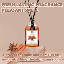 Creation Reed Diffuser 115ml, Natural Bamboo Sticks With Lavender Essential Oil, Long-Lasting Aromatherapy For Living Room, Bedroom & Bathroom Decor - Cinnamon - 查看 4