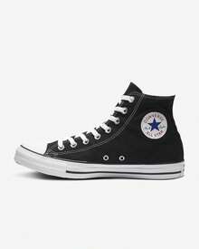Converse Chuck Taylor All Star 高帮鞋 - 黑色 - 查看 1