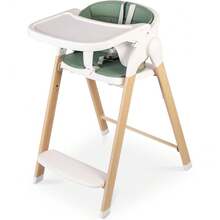 2025-New 2 In 1 Highchair & Seat (86cm X 57cm X 72cm) - Sage Green - 1 - View 1