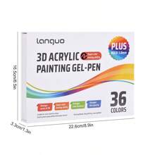 24/36/54/72 Color Highly Attractive Flash Special Effect Painting Pen Set, DIY Fluorescent Pen Color Painting Pen Set, Large Ink Volume, 1mm Ballpoint Pen Tip, Painting Graffiti Handbook Writing Stackable Color, Used For Painting Graffiti Outline Coloring Manual Decoration Greeting Card Writing, Suitable For Daily Gift Giving, Back To School Season