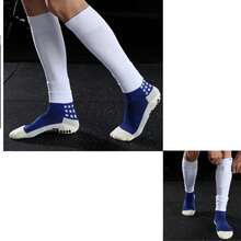 2 Pairs Kids Sports Compression Socks - Knee High Football Socks - Multicolor - View 3