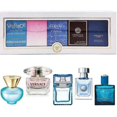 Unisex Miniature Fragrance EDT 5ml Each Gift Set