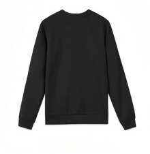 Skechers Felpa girocollo stampata, in maglia confortevole con fodera termica, abbigliamento atletico casual