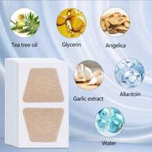 16/32/64 Patches Of Foot Care Patches Can Be Used Day And Night,No Glue Nail Stickers