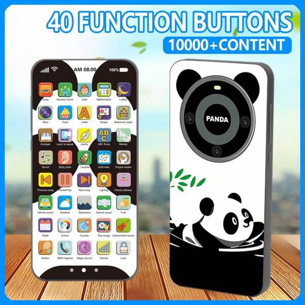 Fun-Filled, 40-Key Touchscreen Early Education Phone, Unlocking A Wise Enlightenment Journey With Over 10,000 Contents, Unveiling A New Early Education Experience