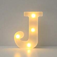 1pc DIY Illuminated Letter Light, 26 Letters And 10 Numbers Options, Suitable For Children Room, Nursery, Birthday, Holiday Decor, Girl's Room Decor, Home Decor, Engagement Party, Wedding, Birthday Party, Christmas Light, Home Bar Decor