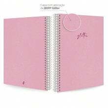 iscool Spot Glitter Colors Spiral Notebook For Girls - 淺粉紅色(閃粉) - 查看 2