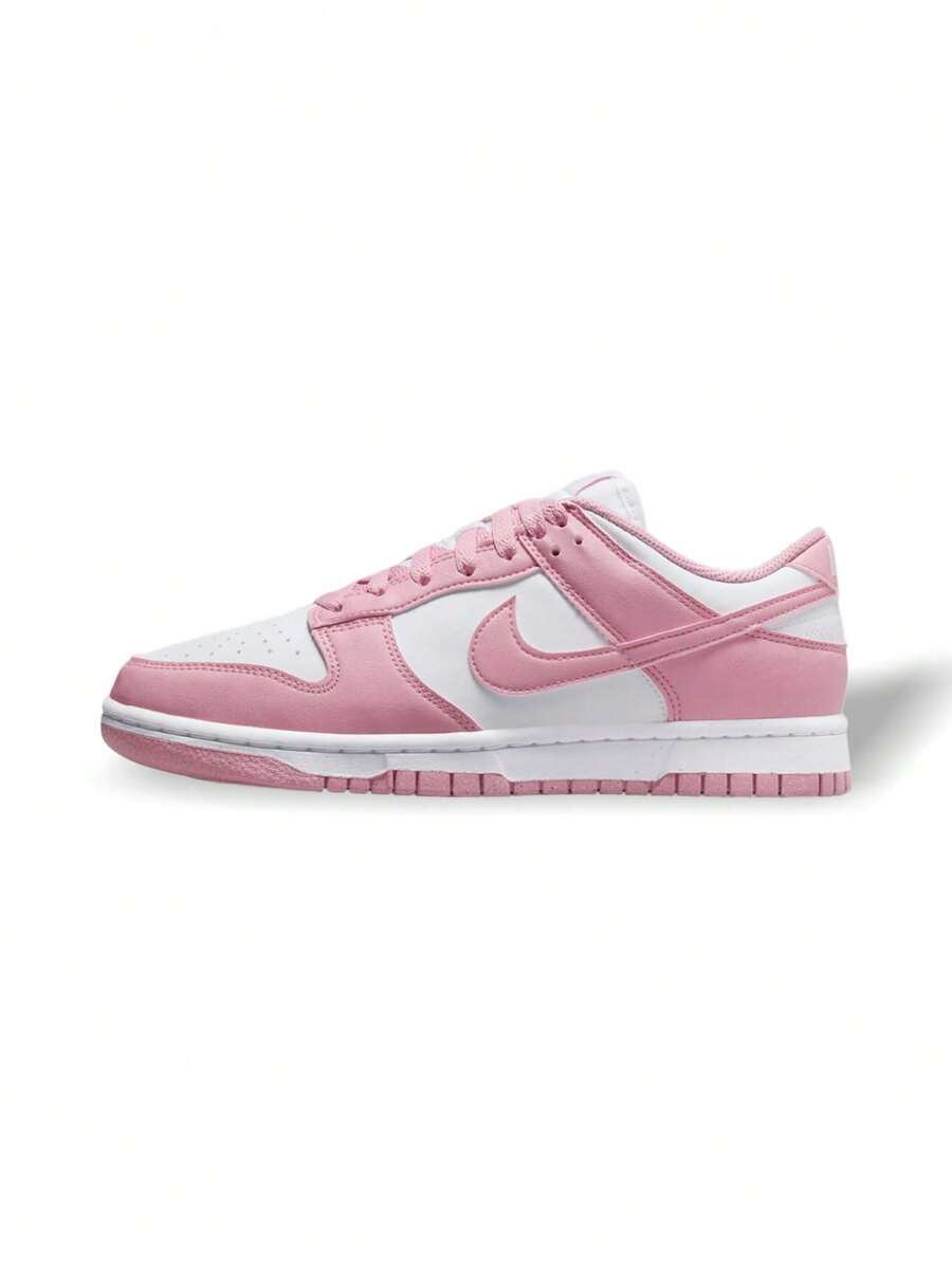 Nike Dunk Low Next Nature 女款低帮系带运动鞋 休闲舒适多功能训练鞋 DD1873-112 - 粉紅色 - 查看 1