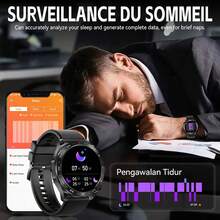 GUHUAVMI 2-In-1 Smart Watch And Earphones, Unisex, Business Appearance, Smooth Metal Design, 1.52" High-Definition Screen, 400mAh Large Battery, Wireless Calling (Answering/Dialing), Built-In Earphones, Fitness Tracker, Smart Watch, Waterproof, Comfortable Wear, Compatible With Android And IOS