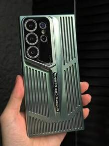 Funda de teléfono de lujo con disipación de calor, compatible con Samsung S25 S23 S24 Ultra S23 Plus, con protección de lente, a prueba de golpes y cubierta trasera refrescante para el verano