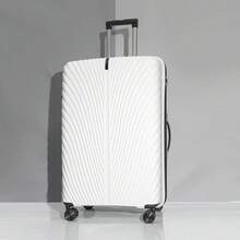 Solid Color Minimalist Suitcase Trolley Luggage, Large Capacity For Students, Traveling, Business Trips, New Model Cabin Size Holiday Vacation Travel Accessories Summer Travel Essentials Graduation Bag For School School Accessories School Stuff - Multicolor - View 23