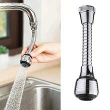 360 Degree Adjustment Faucet Extension Tube Water Saving Nozzle Filter Kitchen Water Tap Water Saving For Sink Faucet Bathroom