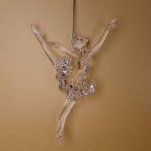 1pc Graceful Ballet Dancer Plastic Hanging Decor, Elegant Lady Dance Ornament For Car, Home, Garden, Window And Porch Decor - Perfect Gift For Birthday And Holidays Room Decor Bedroom Decor Home Decor Wall Decor