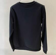 Skechers Felpa girocollo stampata, in maglia confortevole con fodera termica, abbigliamento atletico casual