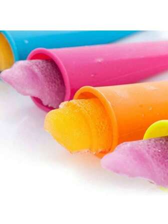 1/3pcs Silicone Popsicle Molds, Multi-Color Popsicle Machine, Popsicle Molds, Summer Popsicle/Yogurt Bars/Jelly/Chocolate, Ice Cream Molds, Summer Ice Cream Making