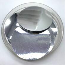 50 szt. 50 mm płaskie okrągłe cekiny z 1 otworem bocznym PVC płaskie okrągłe luźne cekiny paillettes szycie rękodzieło DIY ślubny wisiorek