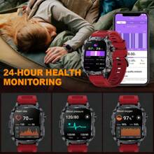 LIGE Smart Watch/Stylish Sports Watch/1.95-Inch Large Screen/Wireless Call/Smart Voice Assistant/Calories/Timer/Alarm Timer/Photo Record/Multifunctional New Men's And Women's Watch/Sports Tracking Bracelet/Men's Watch/Ladies' Watch/Ladies Watch/Wear Decoration
