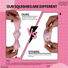 Angerbaby Cute Cat Taba Squishy Stress Relief Squishy Toy - Pink - View 2