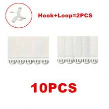 10/30/50/80 piezas de tiras para colgar cuadros de gran resistencia - Ganchos adhesivos sin perforar para paredes de yeso, ideales para fotos y decoración navideña, kit de montaje en pared de fácil instalación, marcos desmontables de poliamida de doble cara, sujetadores impermeables y sin clavos para decoración del hogar