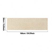 YIMEIS 1pc Long Rectangle Self-Adhesive DIY Floor Mat, Cat Scratching Pad, Entry Mat, Stair Tread, Wear-Resistant, Anti-Scratch, Dust-Free, Non-Slip Home Floor Mat Gifts Birthday Graduation