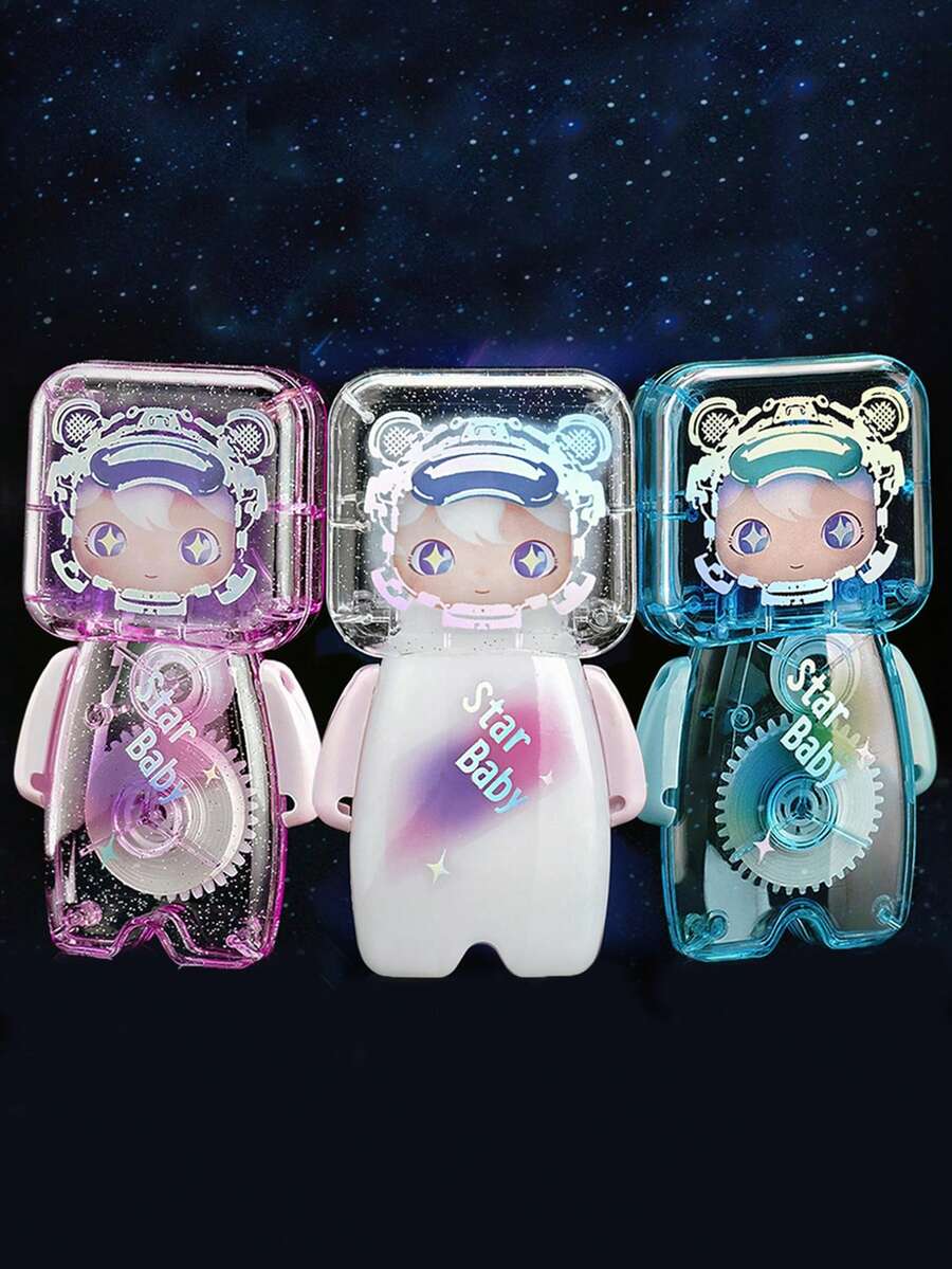 1pc Creative Astronaut Styling 10m Correction Tape,Portable Correction Of Typos Fun Correction Tape, Fashion School Supplies