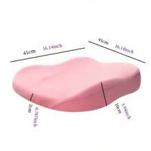 1pc/2pcs Super Soft Memory Foam Car Seat Cushion - Ergonomic Seat Pad For Car Seats, Office Chairs, Lab Stools, Wheelchairs, Airplanes, Office Desks, Computer Chairs