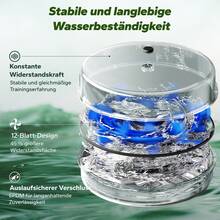 MERACH Water Rowing Machine Wooden Foldable, Rubberwood Material & Comfortable Seat, With Exclusive APP With Interactive Card Game, Immersive Rowing Experience, Ideal For Home Fitness - R23 Rubber Wood - View 4