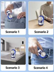 Afeitadora eléctrica mini recargable por USB con pantalla LED, adecuada para hombres y mujeres, diseño compacto y portátil - perfecta para viajes, oficina, uso doméstico, regalo ideal para hombres y mujeres, afeitadora portátil mini