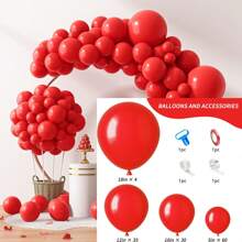 129 Stücke pastellblaue Ballons in verschiedenen Größen 18 12 10 5 Zoll für Girlanden und Bögen, hellblaue Ballons für Geburtstag, Baby-Dusche, Geschlechteroffenbarung, Ostern, Hochzeit, Party-Dekoration, Sommer-Geschenke, Stranddekor, Einschulung, Schul-Bedarf, Raumdekoration