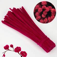 201pcs Pipe Cleaner Craft Set, Includes 200pcs Pipe Cleaners And 1pc Glue Stick, Bulk Pipe Cleaners Craft Supplies For DIY Art & Creative Crafts Decoration - 彩色 - 查看 49