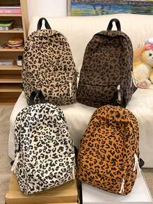 Women's Minimalist Large Capacity Classic Floral Backpack - Multicolor - View 2