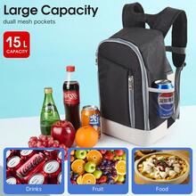 Stylish Backpack Cooler, Lightweight Insulated Lunch Backpack For Outdoor ,Beach, Camping - Multicolor - View 6