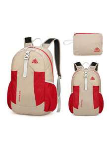 1 Stück Campus Rucksack, leichter faltbarer Outdoor-Sport Rucksack, für Schulmaterial, Rückkehr zur Schule Schulrucksack - Verschiedenfarbig - Übersicht 22