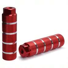 1 对铝合金防滑自行车脚踏，山地车/BMX 脚踏，自行车后短脚踏，适合 3/8 英寸轴（请在购买前测量您的自行车尺寸，以避免不必要的消耗）