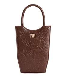 JW PEI ✅ Bolso con Pliegues Umber: Correa Ajustable, Herrajes Plata, 3 Ranuras para Tarjetas, Material PVC, Diseño Compacto y Funcional - Marrón - Ver 1