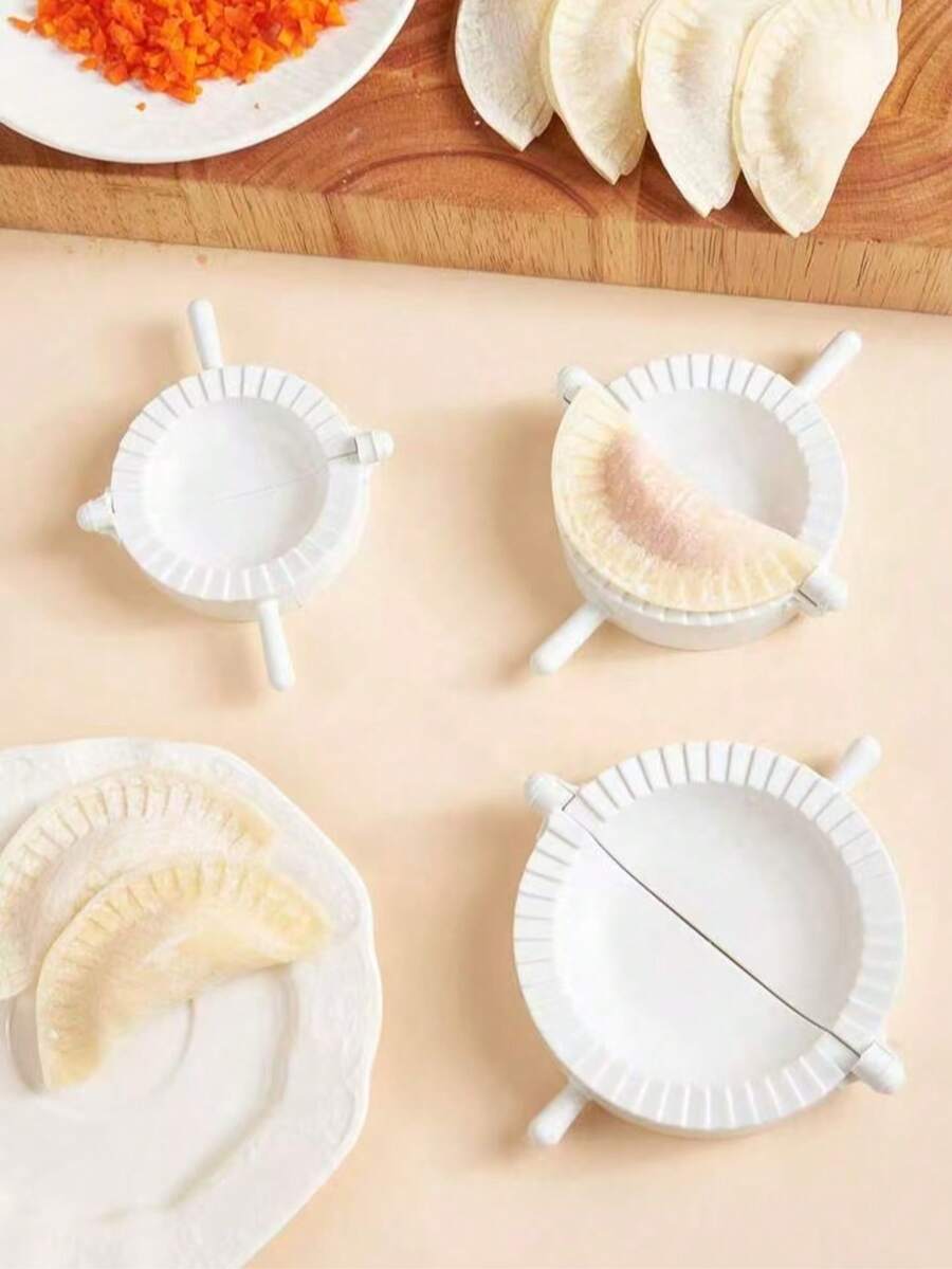 饺子模具，快速饺子机，健康易清洗，厨房工具配件，适合作为圣诞礼物，节日礼物 - 彩色 - 查看 1