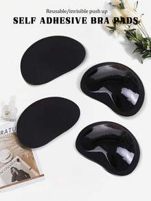 4对/2对/1对比基尼泳装内衣三角海绵自粘加厚胸垫插片，泳衣文胸海绵胸垫内衣垫小胸加大一起，可拆卸海绵垫三角胸垫无痕隐形