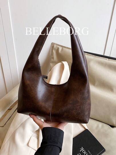 Casual Minimalist Spacious Light-Weight Versatile Women's Underarm/Shoulder Bag