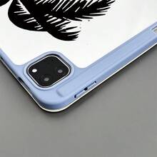 1 件带有夏日海滩主题印花的平板电脑保护套，带笔架的平板电脑保护套适用于 iPad 10.9/10.2/ Air 5th Gen/Pro11/10th/9.7/Air 2/iPad（7th Gen）/ iPad（8th Gen）/ iPad Air 4/5/iPad Pro 11/iPad 10th 代 10.9 英寸 2022 智能保护套/iPad Air 13(M3 2025)/iPad Air 11(M3 2025)/iPad Air 11(M3 2025)/iPad 11(A16 2025)，自动睡眠/唤醒功能
