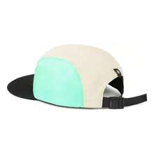 Anth Co Five Panel Original Culture Straight Brim Cap - 黑色 米色 綠色 - 查看 4