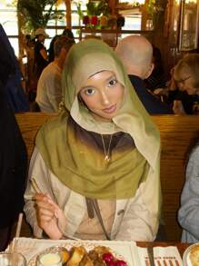 1 pieza Pañuelo para la cabeza de mujer estilo bohemio con estampado de acuarela, pañuelo protector solar, pañuelo elegante y multifuncional para uso diario como diadema