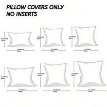 1 Vỏ gối trang trí bằng vải lanh trơn màu, thích hợp cho ghế sofa phòng khách, phòng ngủ, văn phòng - Màu be - Xem 2