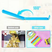 5/10/20pcs Plastic Food Bag Clips, Reusable Moisture And Dust Proof Sealing Clips For Snack Bags, Kitchen Storage Organizers And Accessories