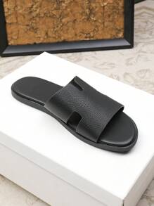 Mules décontractées pour hommes, nouveau style printemps/été 2025, design de sangles , antidérapantes et résistantes à l'usure, pour l'intérieur, l'extérieur et la plage, grande taille 43-45