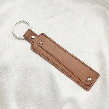 Personalized Leather Keychain Couple Set - Custom Initials With Sparkling Crystals, Valentine's Gift FP♡520 Style, Boho Chic Love Accessories For Him&Her - Beaded Keychain - View 22