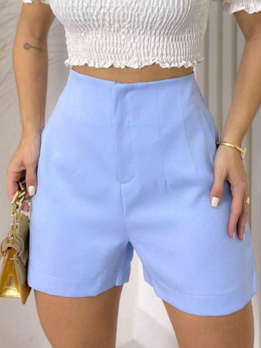 WOMEN'S TAILORED SHORTS AWARD - Baby Blue - View 1