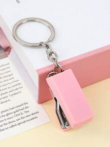 1pc Mini Stapler, Candy Color Compact Portable Student Office Stapler, Cute Handheld Effortless Stapler, Novelty Creative Metal Binding Stationery - Back To School Supplies (Random Color)