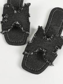 Women's Fashionable Flat Slip-On Sandals, Spring/Summer