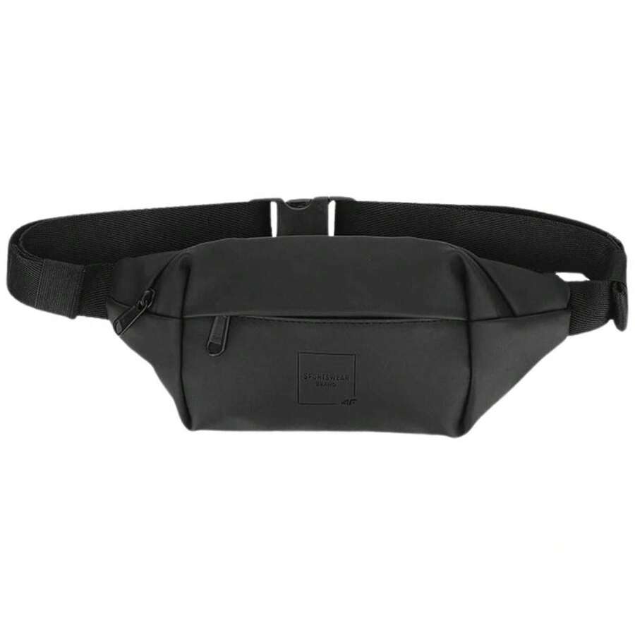 4F U079 Waist Bag (Black) - Coffee Brown - View 1
