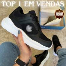 Tênis Esportivo De Academia Feminino Para Caminhada Corrida e Crossfit Super Promoção Envio Imediato